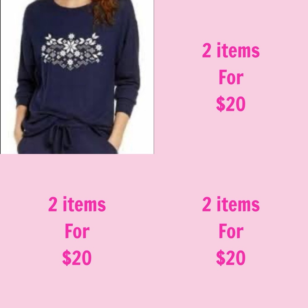 3/$30 BP Womens Navy Blue Snowflake Graphic Front Pullover Sweater Size Medium
